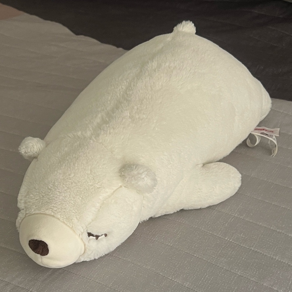 Minisolife White Sloth Plush 20"
Long Laying Lying Sleeping Closed Eyes - Picture 13 of 13